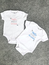 Load image into Gallery viewer, 2-ITEMS Personalised Blanket &amp; Bodysuit Bundle Gift Set
