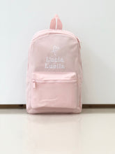 Load image into Gallery viewer, (Pink) Personalised Name Unisex Mini Nursery School Backpack Rucksack Bag
