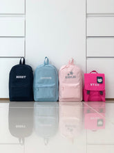 Load image into Gallery viewer, (Pink) Personalised Name Unisex Mini Nursery School Backpack Rucksack Bag
