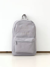 Load image into Gallery viewer, (Grey) Personalised Name &amp; Design Unisex Mini Nursery School Backpack Rucksack Bag
